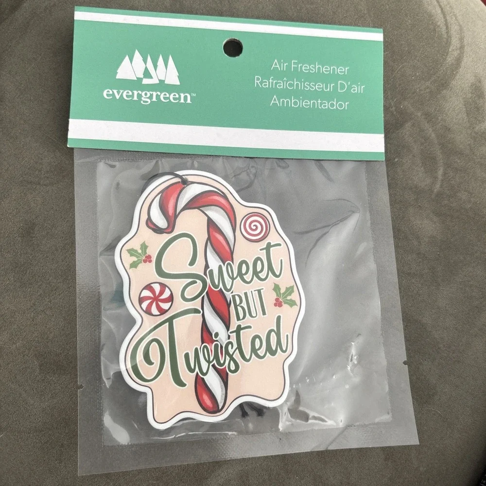 Evergreen Car Air Freshener Citrus Scent Sweet But Twisted